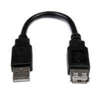 CABLE DE 15CM DE EXTENSION USB 2.0 - MACHO A HEMBRA USB-A - EXTENSOR - STARTECH.COM MOD. USBEXTAA6IN CABLE DE 15CM DE EXTENSION USB 2.0 - MACHO A HEMBRA USB-A - EXTENSOR - STARTECH.COM MOD. USBEXTAA6IN